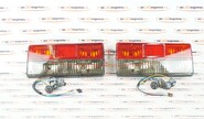 Задние фонари тонированные с красной полосой для ВАЗ 2105, 2107