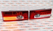 Задние диодные фонари на ВАЗ 2108, 2109, 21099, 2113, 2114, красно-белые