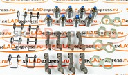 Комплект механических толкателей клапанов на Лада 4х4 (Нива) 21214, 2131, Шевроле/Лада Нива 2123