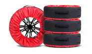 Чехлы для хранения колес 15-20" черно-красные (комплект) autoflex