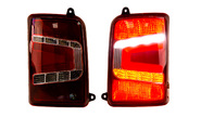 Светодиодные led задние фонари красные с динамическими повторителями Тюн-Авто на Лада 4х4 Нива ВАЗ 21213, 21214, 2131