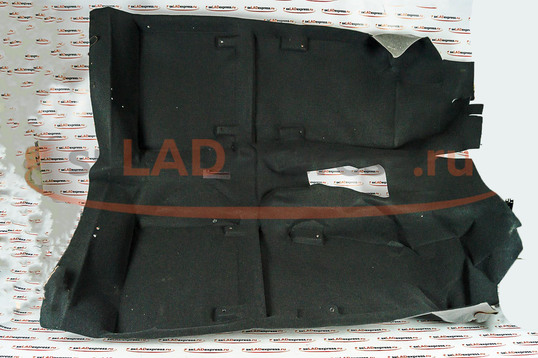 Штатный ковер пола графит на основе на 3-дверную Лада Нива 4х4_1