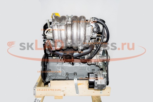 Двигатель в сборе с впускным и выпускным коллектором ВАЗ 21214 на Лада Нива 4х4, Нива Легенд инжектор_1