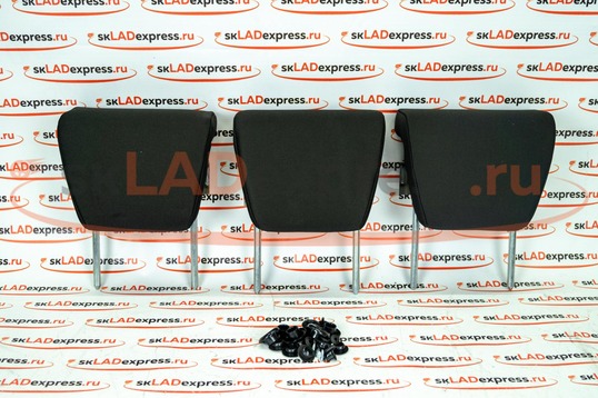 Комплект подголовников задних сидений (3 шт) для Лада Калина_1