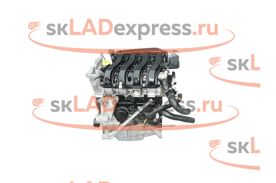 Двигатель в сборе с впускным и выпускным коллектором Renault K4M на Лада Ларгус, Renault Duster, Logan, Sandero_1