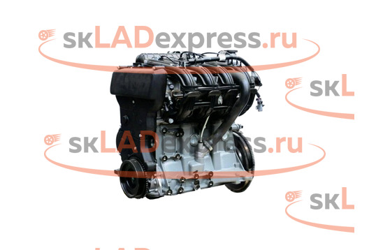 Двигатель ВАЗ 2112 без впускного и выпускного коллектора на ВАЗ 2110, 2111, 2112 инжектор_1