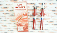 Амортизаторы задние газомаслянные demfi Премиум с занижением 90 мм на ВАЗ 2108-21099, 2113-2115