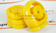 Комплект подушек глушителя, желтый полиуретан cs20 comfort на ВАЗ 2110, 2111, 2112