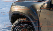 Накладки колесных арок защитные ТюнАвто на renault duster 2011-2015 г.в.