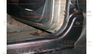 Передние накладки на ковролин ЯрПласт на Лада Ларгус фургон