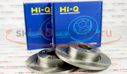 Передние тормозные диски hi-q r13 невентелируемые на ВАЗ 2108-21099, 2113-2115