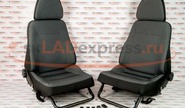 Комплект оригинальных передних сидений с салазками на ВАЗ 2108, 2113