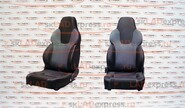 Комплект анатомических сидений vs Фобос на ВАЗ 2110, 2111, 2112