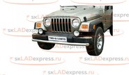 Защита переднего бампера 0634 d63,5 нерж для jeep wrangler ТехноСфера