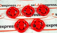Комплект подушек глушителя красный полиуретан cs20 drive на ВАЗ 2108-21099