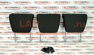 Комплект подголовников задних сидений (3 шт) для Лада Калина