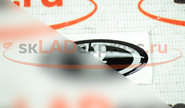 Наклейка на руль малая Ладья черная ВАЗ 2110-2112, Лада Калина, Нива 2121, 21213, Урбан