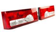 Задние фонари torino hy-200 на ВАЗ 2108, 2109, 21099, 2113, 2114 красные с белой полосой