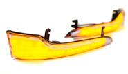 Повторители поворота в стиле lexus матовые светлые в зеркала образца от 2014 г. на Лада Гранта, Гранта fl, Калина, Калина 2, datsun