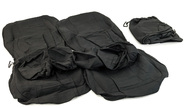 Чехлы сидений, цвет черный (комплект) azard midea универсальные
