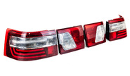 Светодиодные задние фонари клюшки красные, динамические повторители на ВАЗ 2110