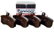 Комплект колодок переднего тормоза allied nippon на ВАЗ 2108-2115, Лада Калина, Калина 2, Гранта, Гранта fl, Приора, datsun