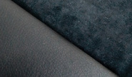 Чехлы сидений модельные (не обивка), гладкая экокожа, центр Алькантара на Лада Калина