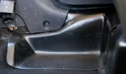 Комплект задних накладок на ковролин ТюнАвто на renault kaptur с 2016 г.в.