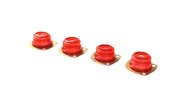 Комплект защитных чехлов шаровых опор, красный силикон cs20 drive на ВАЗ 2101-2107