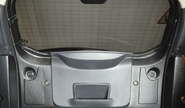 Комплект накладок двери багажника КАРТ на renault duster до 2015 г.в.