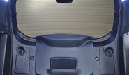Комплект накладок двери багажника КАРТ на renault duster с 2015 г.в.