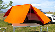 Тент автомобильный Маркиза Арм оранжевый, три стенки armauto