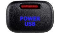 Кнопка power usb пересвеченная с индикацией на ВАЗ 2113-2115, Лада Калина, Нива Тревел, Шевроле Нива