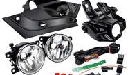 Комплект подключения ПТФ ml auto light technology с платой, противотуманными фарами Тюн-Авто, рамками и кронштейнами на Лада Веста