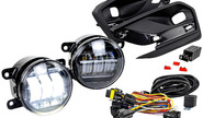 Комплект подключения ПТФ ml auto light technology с противотуманными фарами sal-man 65w и рамками на Лада Веста ng