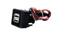 usb зарядное устройство вместо заглушки кнопки, 2 слота на ВАЗ 2110, 2111, 2112