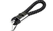 Брелок-петля плетеный черный на ключи lexus