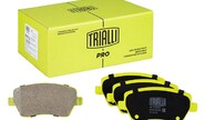 Тормозные колодки передние керамические trialli pro на Лада Веста, Икс Рей Кросс, Ларгус, Ларгус fl до 2023 г.в., renault logan, duster, nissan terrano