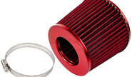 Фильтр воздушный нулевого сопротивления конус красный mr на инжекторные ВАЗ 2101-2115, Лада Гранта, Калина, Приора, Нива Тревел, Нива Легенд, Шевроле Нива