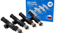 Комплект форсунок mr 502 (аналог 0 280 158 502), 4 шт на&nbsp;8 кл ВАЗ 2104-2107, 2108-21099, 2110-2112, 2113-2115, Лада Нива 4х4, Нива Легенд, Нива Тревел, Шевроле Нива
