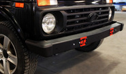 Бампер передний pbk под hi-jac на Лада Нива 4х4