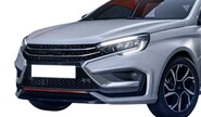 Бампер передний&nbsp;sportline на Лада Веста ng