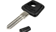 Ключ-заготовка рабочий с чипом на Лада Приора, Калина, Калина 2, Гранта, Гранта FL  до 2019 г.в. и с 2023 г.в., Нива Тревел, Шевроле Нива, Datsun