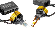 Светодиодные лампы S-185 180W с цоколем H1 50000lux, 6000K SEM-ALI на ВАЗ 2103, 2106, 2110-2115, Калина 1-2,  Приора, Шевроле Нива, Лада Нива 2123, Веста, Икс Рей