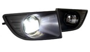 ПТФ диодные 2 линзы 51W 8600lux 6000К Sal-Man на Toyota Land Cruiser Prado 120 2002-2009 г.в.