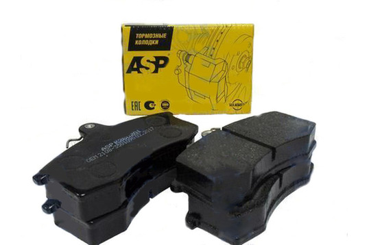 Комплект колодок переднего тормоза ASP Mensan на ВАЗ 2101-2107_1