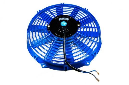 Вентилятор электрический 10 дюймов, синий_1