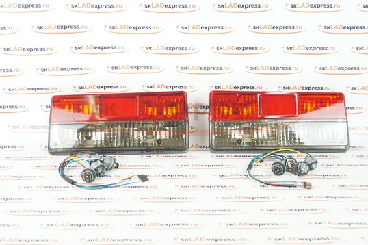Задние фонари тонированные с красной полосой для ВАЗ 2105, 2107_1