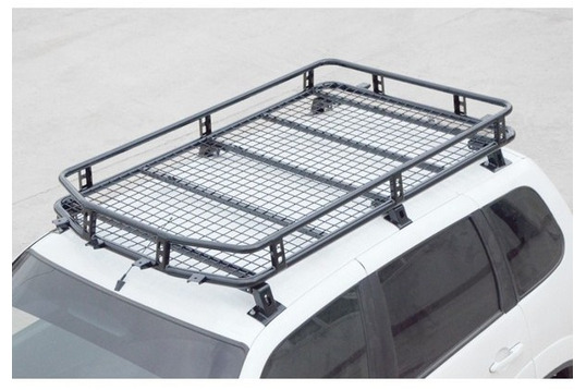 Багажник на крышу Трофи с алюминиевым листом на Шевроле Нива ВАЗ 2123 рестайлинг в комплектации LE, GLS, GLC_1