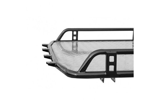 Багажник на крышу Трофи ТехноСфера с алюминиевым листом без поперечин на место крепления рейлингов на Шевроле/Лада Нива 2123, Нива Тревел_1